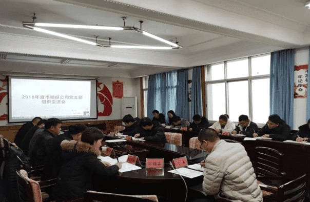 市城投集團(tuán)公司黨委所屬黨支部2018年度組織生活會(huì)和民主評(píng)議黨員會(huì)相繼召開(kāi)（一）